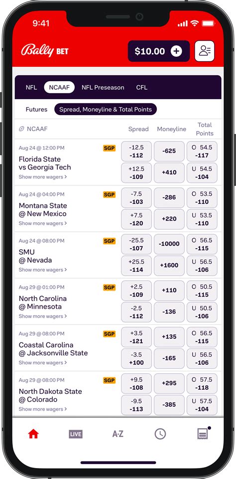 Online Sports Betting with Bally Bet.